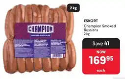 Makro Eskort Champion Smoked Russians offer