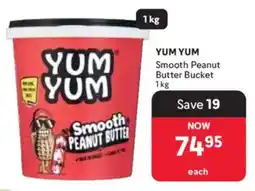 Makro Yum Yum Smooth Peanut Butter Bucket offer