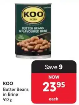 Makro Koo Butter Beans in Brine offer