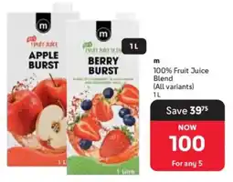 Makro m 100% Fruit Juice Blend offer