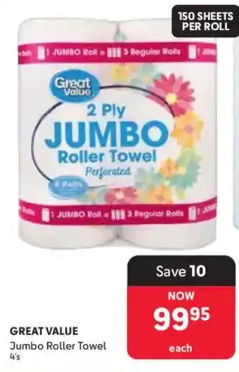 Makro Great Value Jumbo Roller Towel offer
