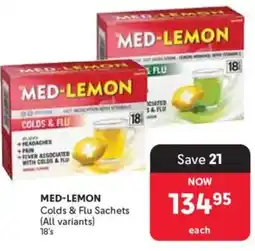 Makro Med-Lemon Colds & Flu Sachets offer