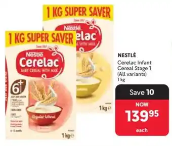Makro Nestlé Cerelac Infant Cereal Stage 1 offer