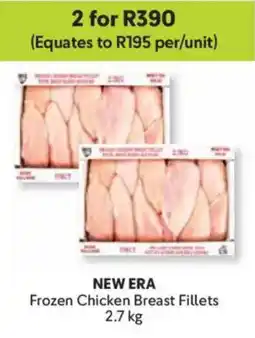 Makro New Era Frozen Chicken Breast Fillets offer