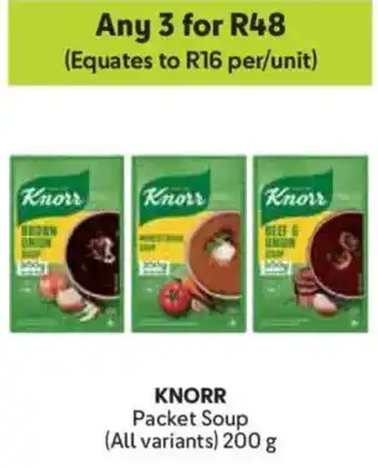 Makro Knorr Packet Soup offer