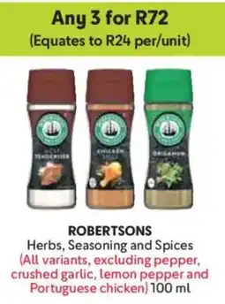 Makro Robertsons Herbs, Seasoning and Spices offer