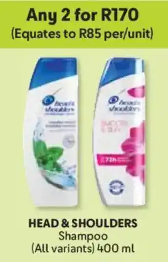 Makro Head & Shoulders Shampoo offer