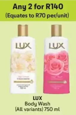 Makro Lux Body Wash offer