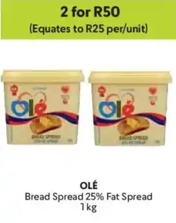 Makro Olé Bread Spread 25% Fat Spread offer