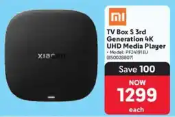 Makro Xiaomi TV Box S 3rd Generation 4K UHD Media Player offer
