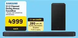 Makro Samsung 3.1.2 Channel Dolby Atmos Soundbar offer