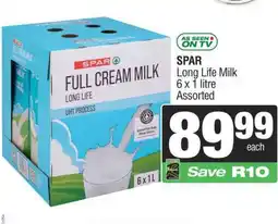 Spar SPAR Long Life Milk offer