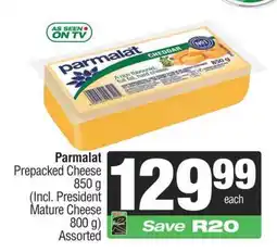 Spar Parmalat Prepacked Cheese offer