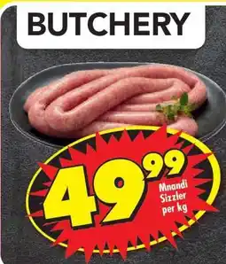 Shoprite Mnandi Sizzler per kg offer
