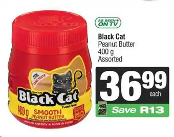 Spar BLACK CAT PEANUT BUTTER offer