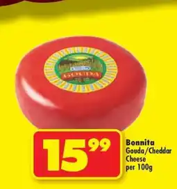 Shoprite BONNITA GOUDA/CHEDDAR CHEESE offer