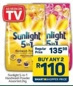 Pick n Pay Sunlight 5-in-1 Handwash Powder Assorted 2kg offer