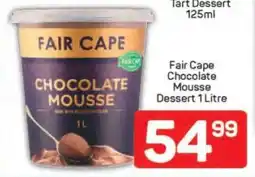 Pick n Pay Fair Cape Chocolate Mousse Dessert 1 Litre offer