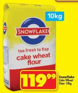 Shoprite Snowflake Cake Wheat Flour-10kg offer