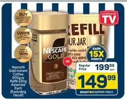 Pick n Pay Nescafé Gold Instant Coffee 200g or Refill 220g Assorted Each (Excluding Decaf) offer