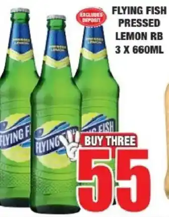 Boxer Liquors Flying fish pressed lemon rb offer