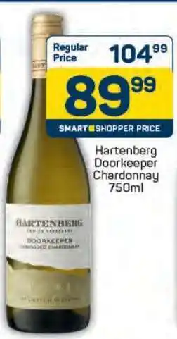 Pick n Pay Hartenberg Doorkeeper Chardonnay 750ml offer