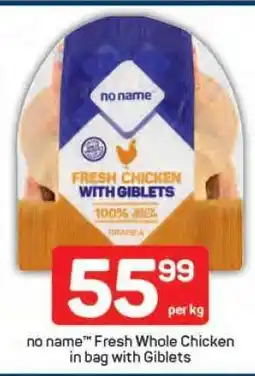 Pick n Pay no name Fresh Whole Chicken in Bag with Giblets offer