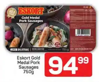 Pick n Pay Eskort Gold Medal Pork Sausages 750g offer