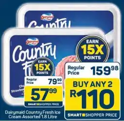 Pick n Pay Dairymaid Country Fresh Ice Cream Assorted 1.8 Litre offer
