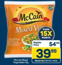 Pick n Pay McCain Mixed Vegetables 1kg offer