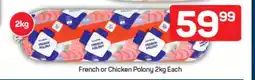 Pick n Pay French or Chicken Polony 2kg Each offer