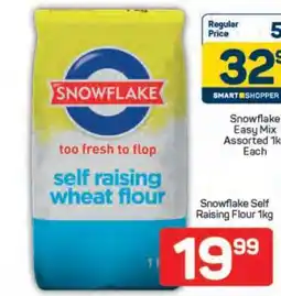 Pick n Pay Snowflake Self Raising Flour 1kg offer