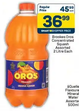 Pick n Pay Brookes Oros Concentrated Squash Assorted 2 Litre Each offer