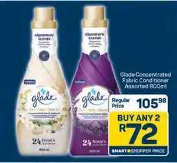 Pick n Pay Glade Concentrated Fabric Conditioner Assorted 800ml offer