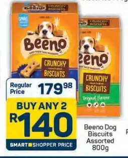 Pick n Pay Beeno Dog Biscuits Assorted 800g offer