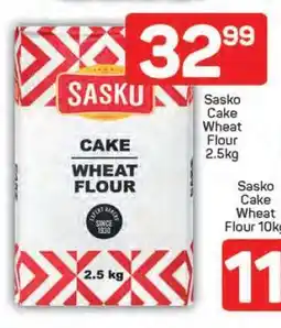 Pick n Pay Sasko Cake Wheat Flour 2.5kg offer