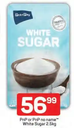 Pick n Pay PnP or PnP no name White Sugar 2.5kg offer