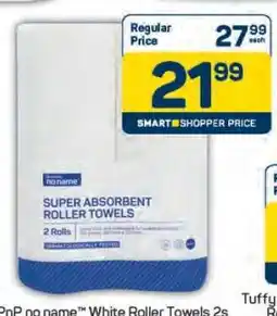 Pick n Pay PnP no name White Roller Towels 2s offer