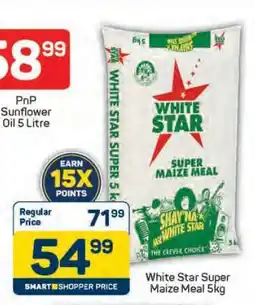 Pick n Pay White Star Super Maize Meal 5kg offer