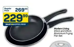 Pick n Pay Modern Living 20cm and 24cm Aluminium Frying Pan Set offer
