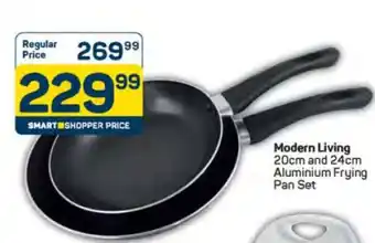 Pick n Pay Modern Living 20cm and 24cm Aluminium Frying Pan Set offer