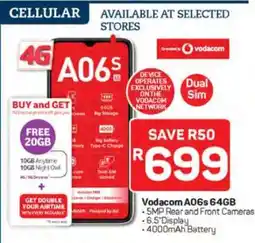 Pick n Pay Vodacom A06s 64GB offer