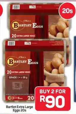 Pick n Pay Hypermarket Bartlet Extra Large Eggs 20s offer