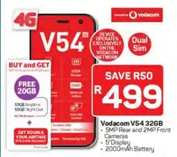 Pick n Pay Vodacom V54 32GB offer