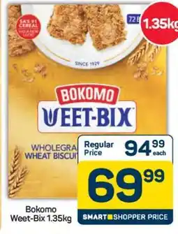 Pick n Pay Hypermarket Bokomo Weet-Bix 1.35kg offer