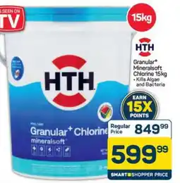Pick n Pay Hypermarket HTH Granular+ Mineralsoft Chlorine 15kg offer