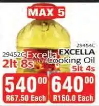 KitKat Cash and Carry Excella Cooking Oil 2lt offer