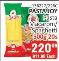 KitKat Cash and Carry PASTA JOY Pasta Macaroni/Spaghetti offer