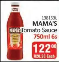 KitKat Cash and Carry MAMA'S Tomato Sauce offer
