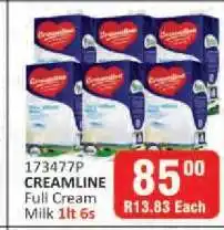 KitKat Cash and Carry CREAMLINE Full Cream Milk 1lt 6s offer